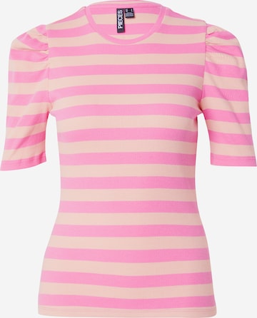 PIECES T-Shirt 'JANNA' in Pink: predná strana