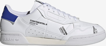 ADIDAS ORIGINALS Matalavartiset tennarit 'Continental 80' värissä valkoinen