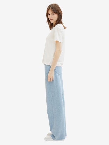 Wide leg Jeans de la TOM TAILOR DENIM pe albastru