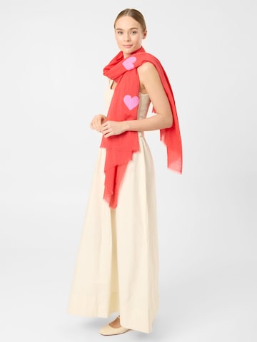 Écharpe CODELLO en rouge