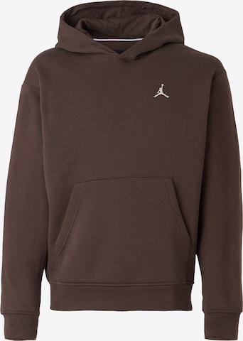 Jordan Dressipluus 'Brooklyn Fleece', värv pruun: eest vaates