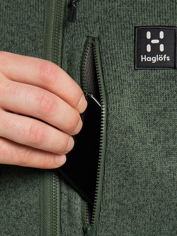 Haglöfs Athletic Fleece Jacket 'Risberg' in Green