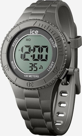 ICE WATCH Digitaluhr in Grau: Vorderseite