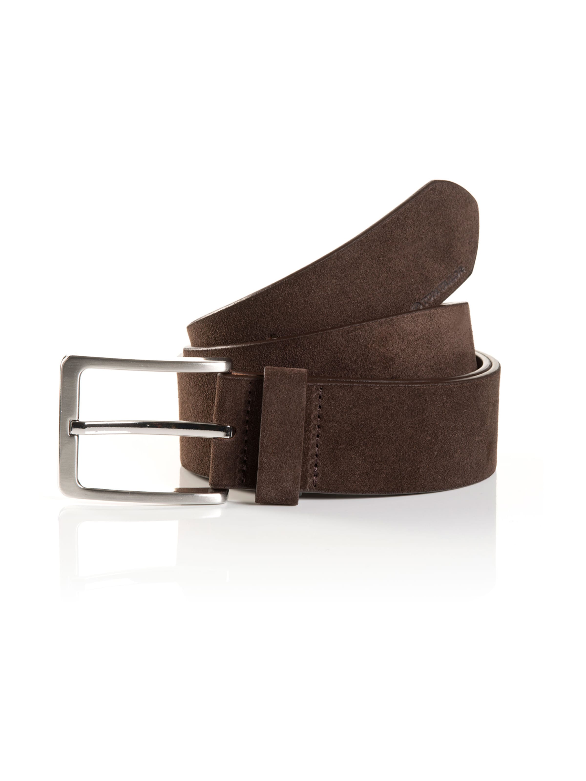 Ceinture 'GEORGE' TOM TAILOR en marron : devant