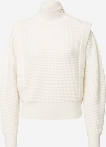 BOSS Sweater 'Farmenia' in White: front