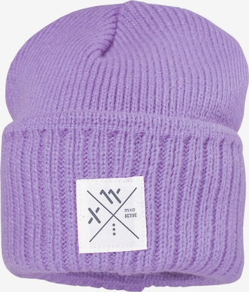 MAXIMO Beanie in Purple: front