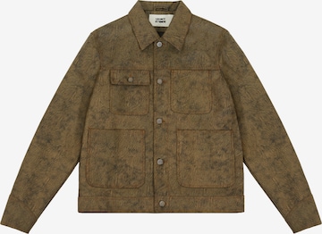 Veste mi-saison Legacy Studios en marron : devant