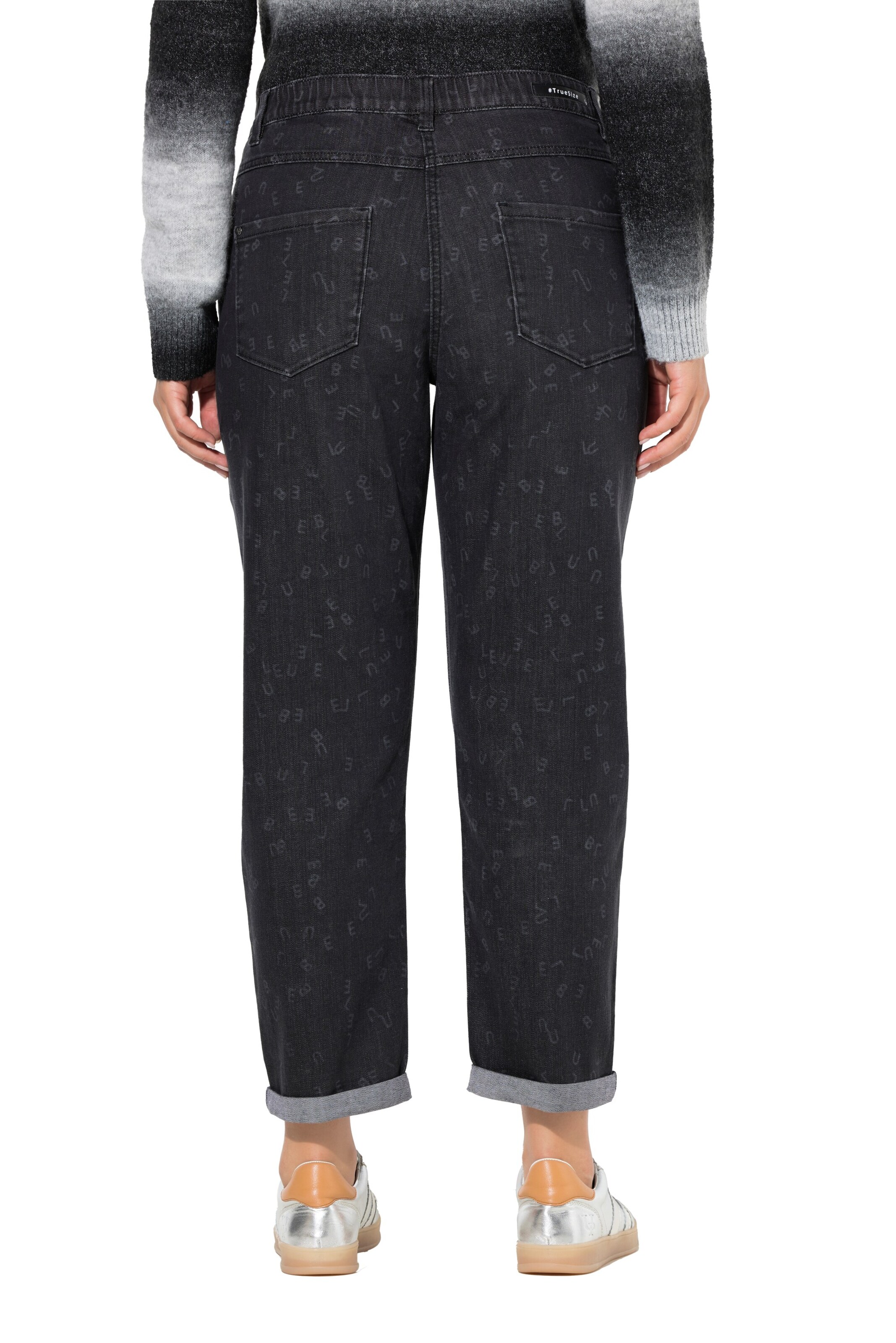 Ulla Popken Regular Jeans in Black