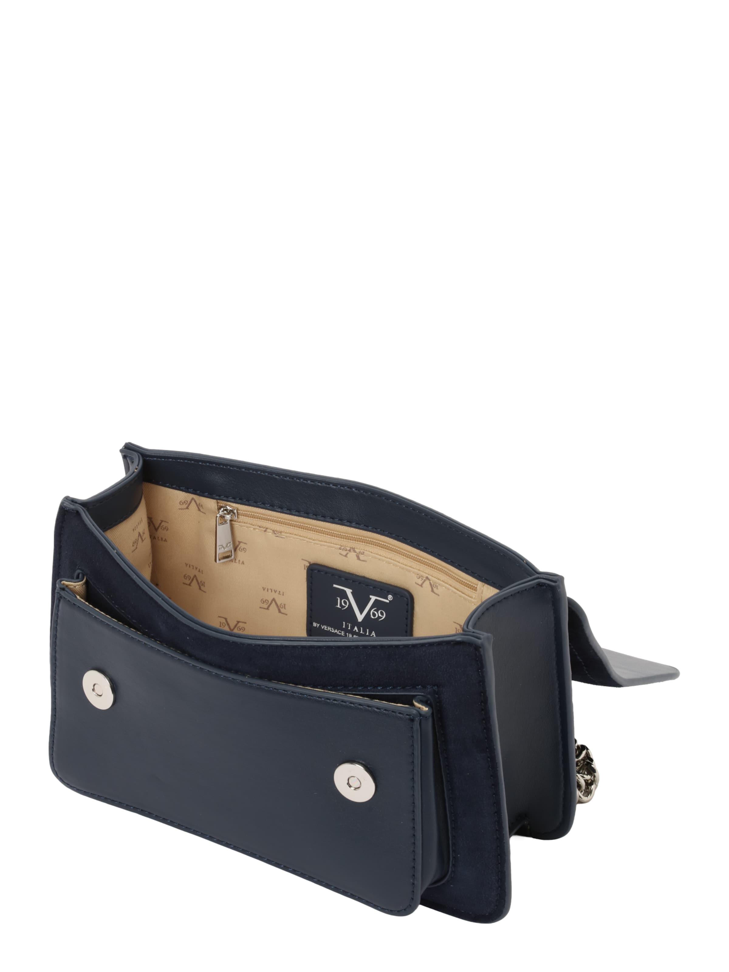 Borsa a tracolla 'Jonna Large Silver' di 19V69 ITALIA in blu: superiore