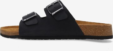 VENEZIA Pantolette in Grau: Vorderseite