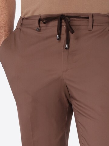 Regular Pantalon chino 'York' Distretto12 en marron