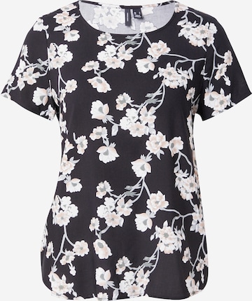 VERO MODA Blouse 'EASY JOY' in Zwart: voorkant