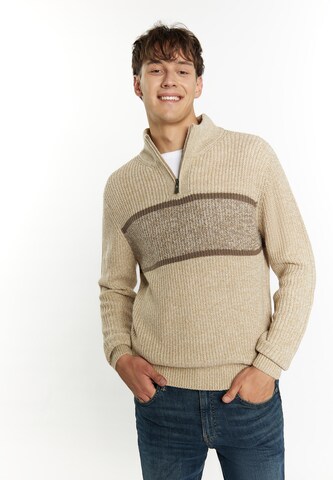 MO Pullover 'Rovic' in Beige: predná strana