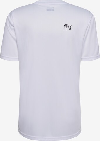 Hummel - Camiseta funcional 'Court' en blanco