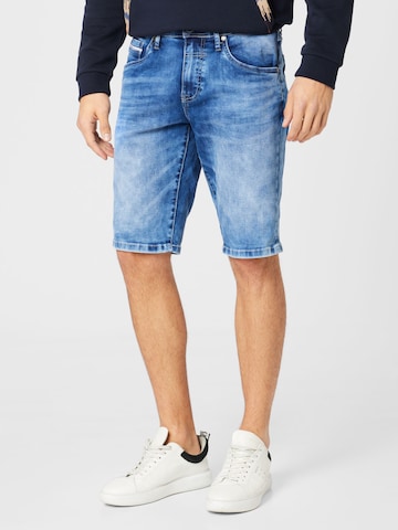 CAMP DAVID Regular Jeans in Blue: front