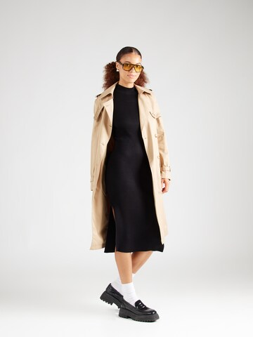 VERO MODA Kootud kleit 'LYNZI', värv must