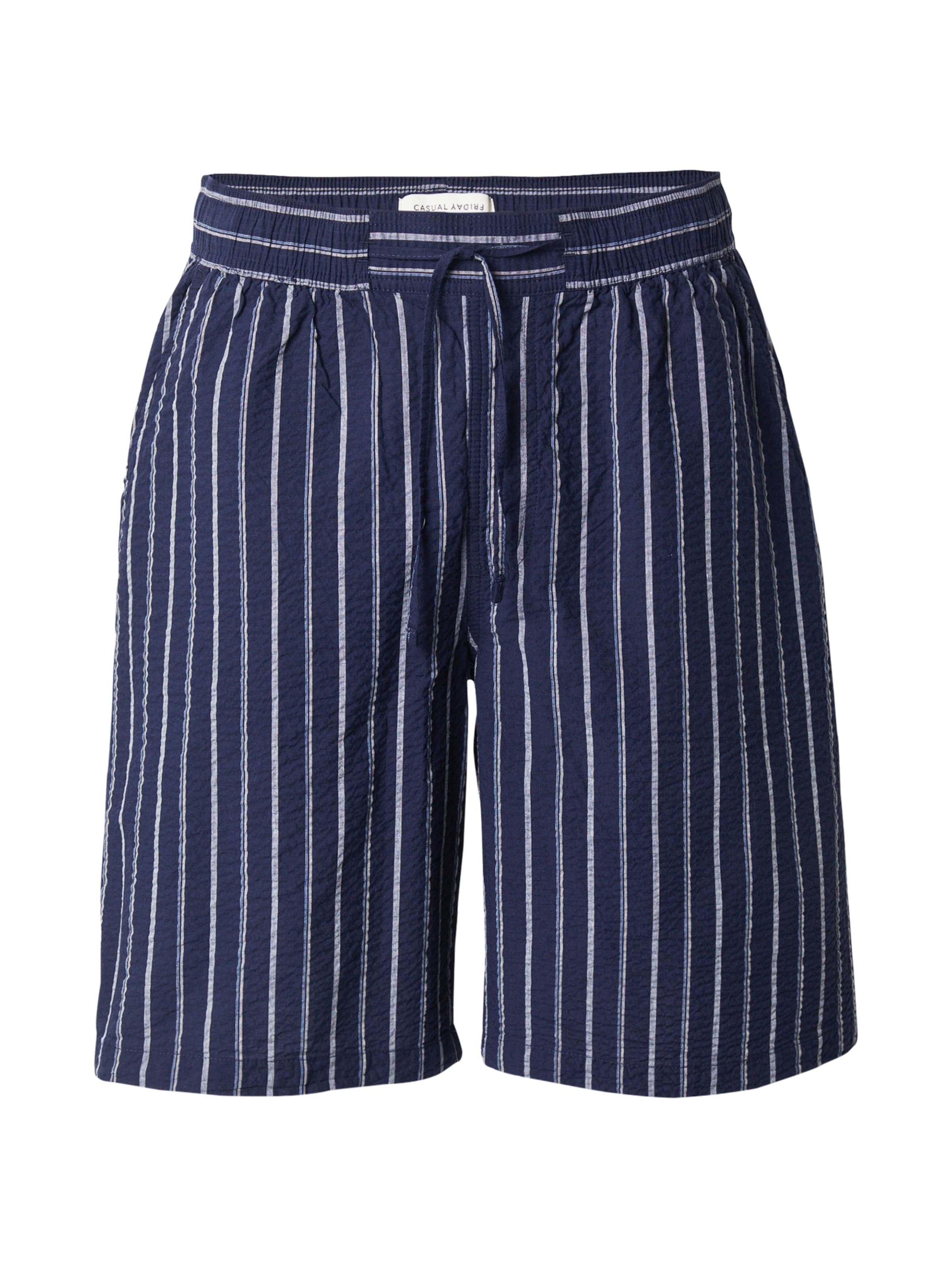 Casual Friday Свободный крой Брюки-чинос 'CFKAI' в Синий: спереди