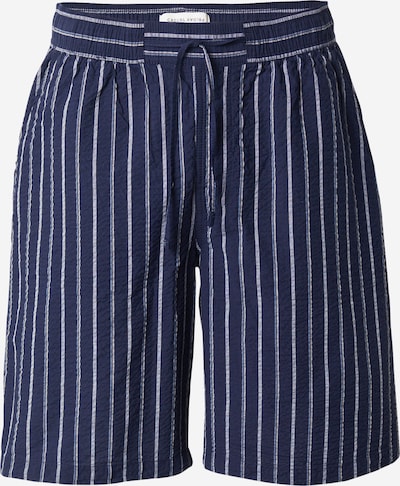 „Chino“ stiliaus kelnės 'CFKAI' iš Casual Friday, spalva – tamsiai mėlyna jūros spalva / šviesiai mėlyna / balta, Prekių apžvalga