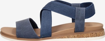 Sandales 'Bobs Desert Kiss Low' SKECHERS en bleu : devant