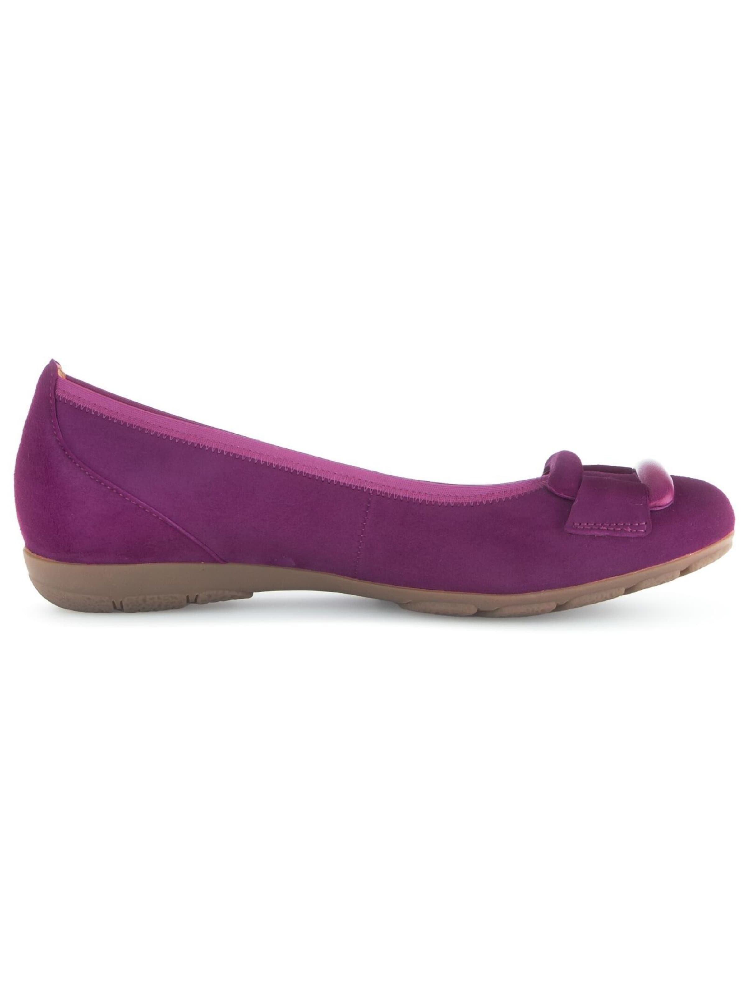 GABOR Ballet Flats in Purple