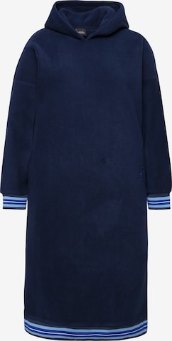 Ulla Popken Kleid in Blau: Vorderseite