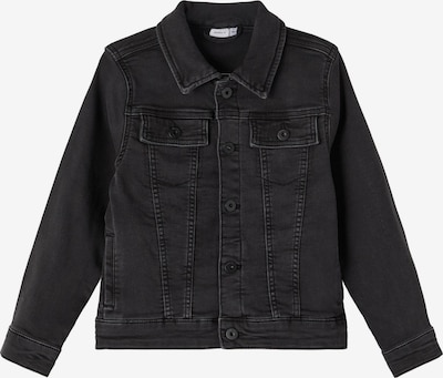 NAME IT Between-season jacket 'Times' in Black denim, Item view