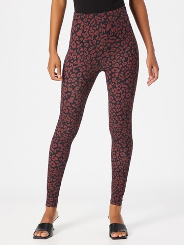 ABOUT YOU Skinny Leggings 'Kylie' in Rood: voorkant