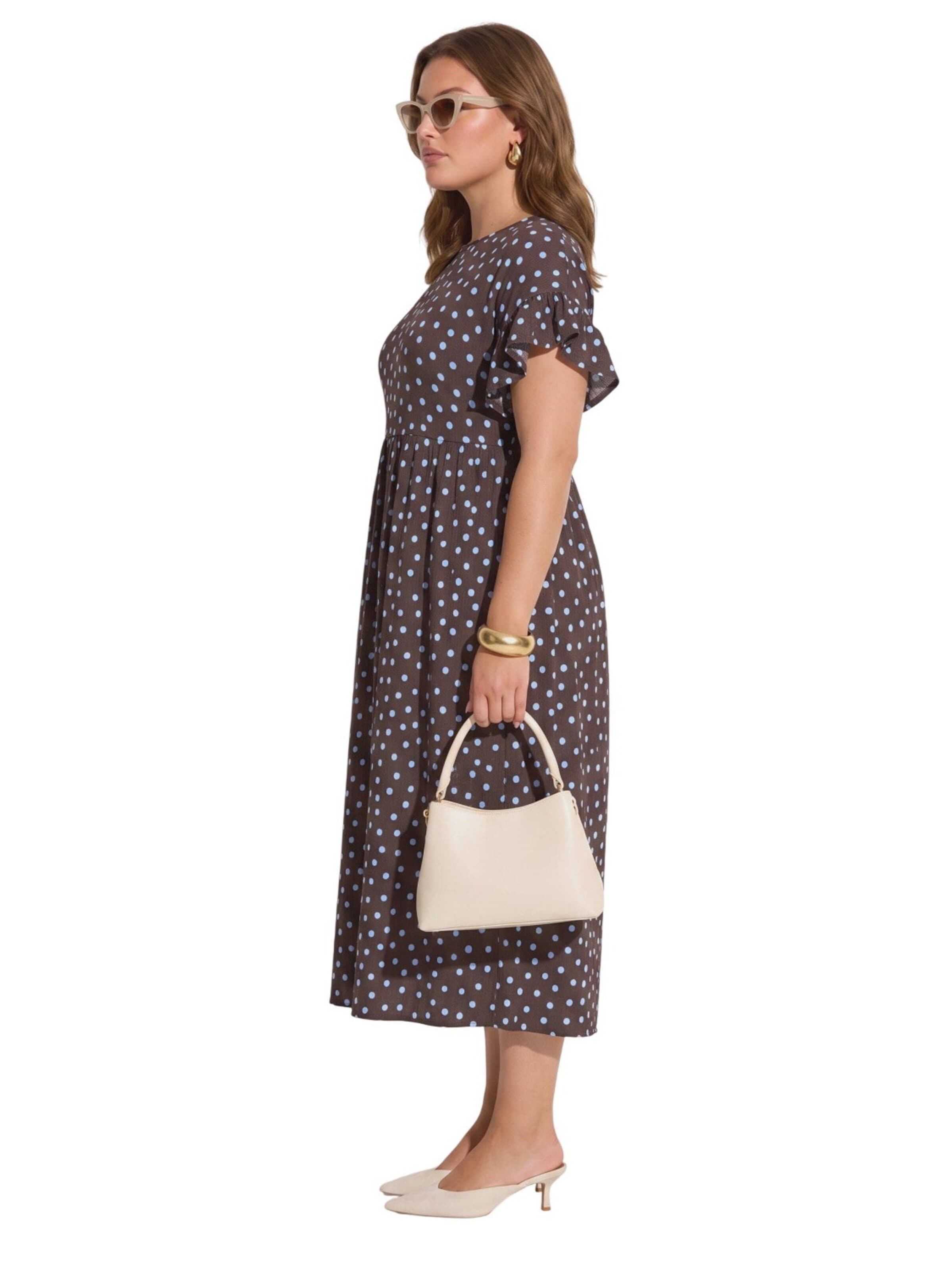 Shape Of You Dress in Brown