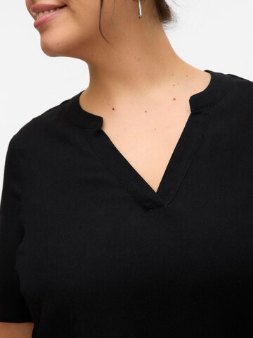 Vero Moda Curve Bluse 'VMCMymilo' i sort