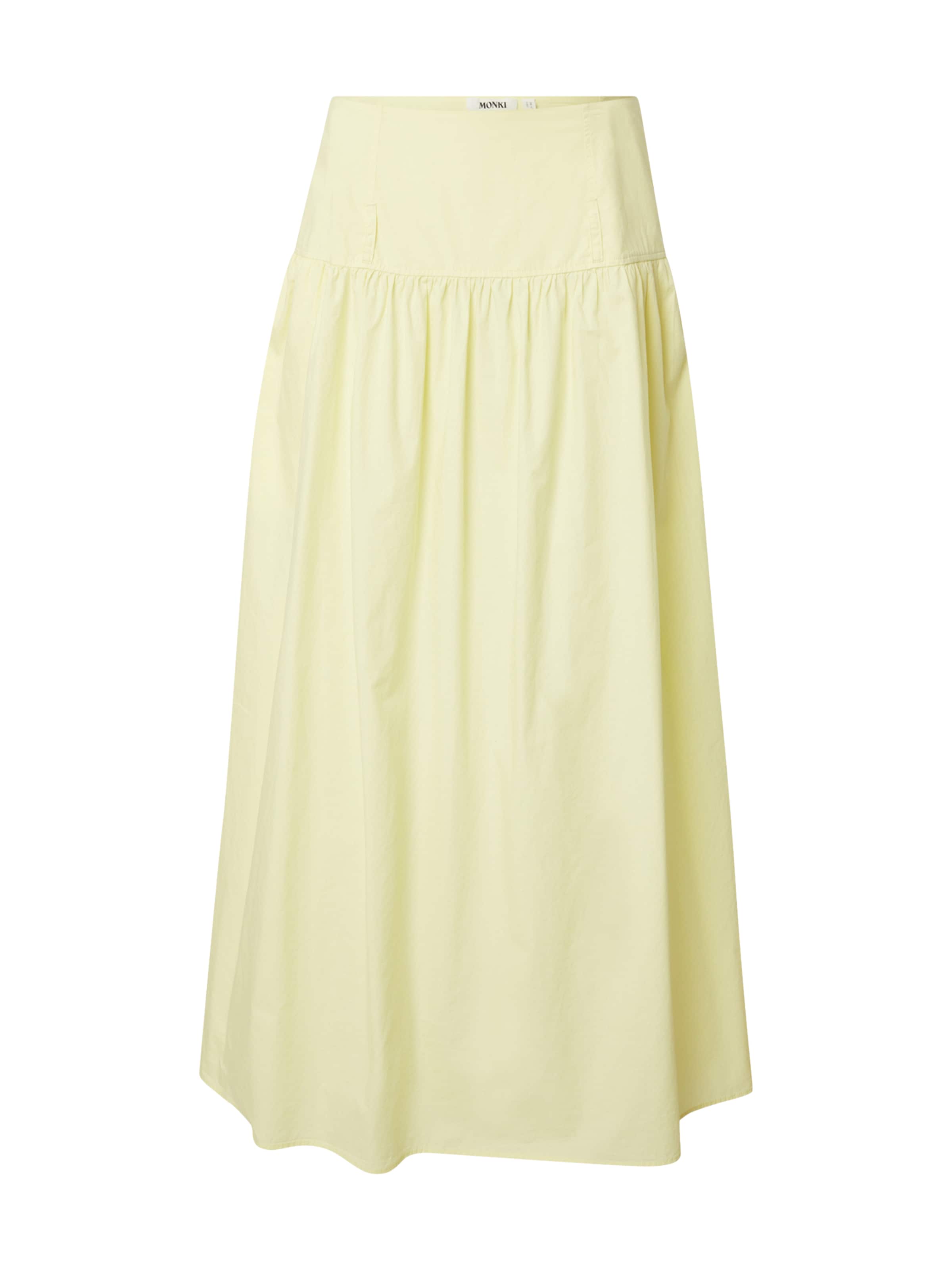 Monki Skirt in Yellow: front