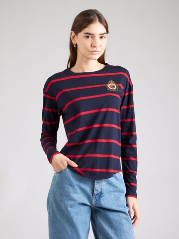 T-shirt 'Belkis' Lauren Ralph Lauren en bleu : devant