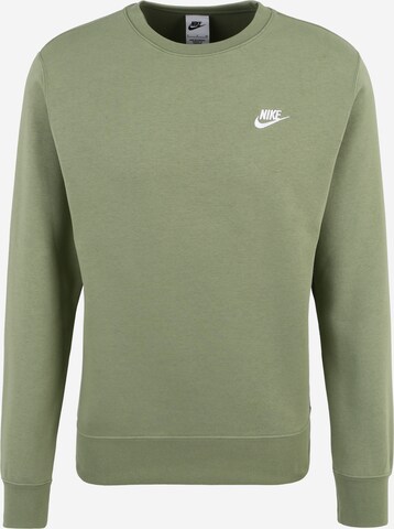 Nike Sportswear Mikina 'Club Fleece' – zelená: přední strana