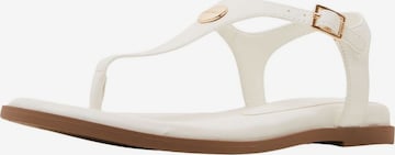 ESPRIT T-Bar Sandals in White: front