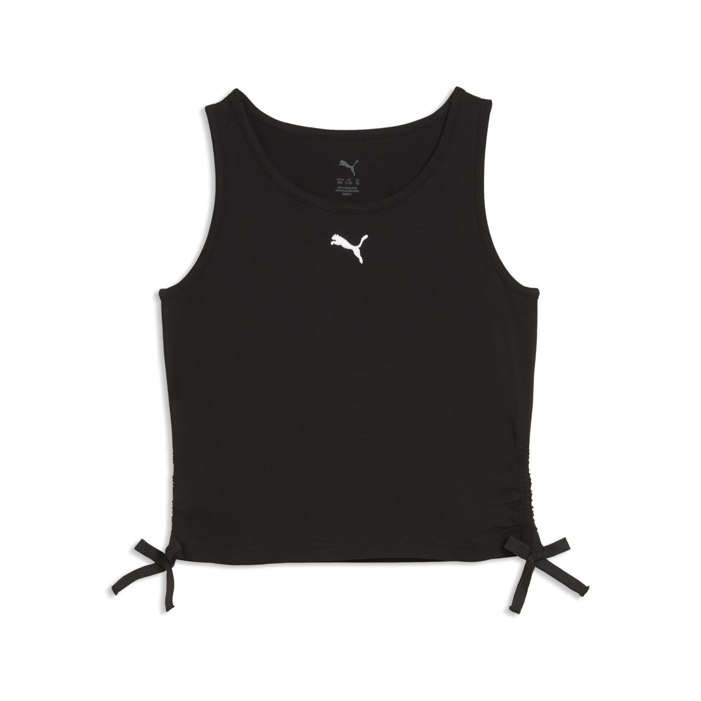 PUMA Top 'Essentials' in Zwart: voorkant