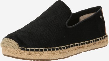 Espadrilles 'SANDRINNE' UGG en noir : devant