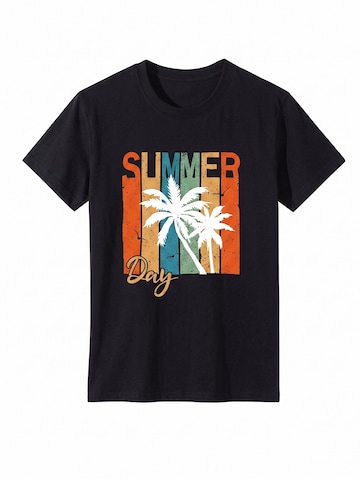 T-shirt 'Summer Print' LapaPlus en noir