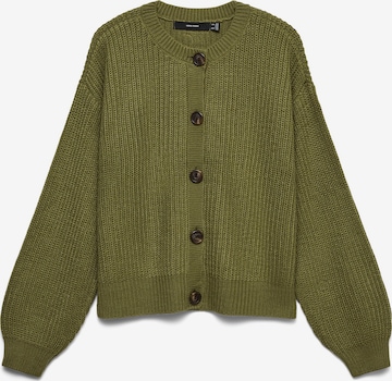 VERO MODA Neuletakki 'VMLEA' värissä vihreä: etupuoli
