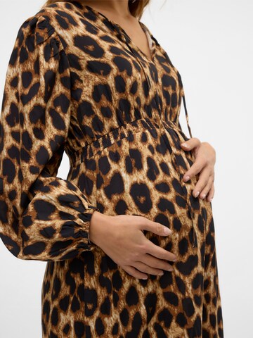 MAMALICIOUS Dress 'MLNalene' in Brown