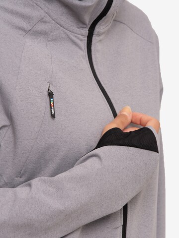 Rukka Sports sweat jacket 'Miinala' in Grey