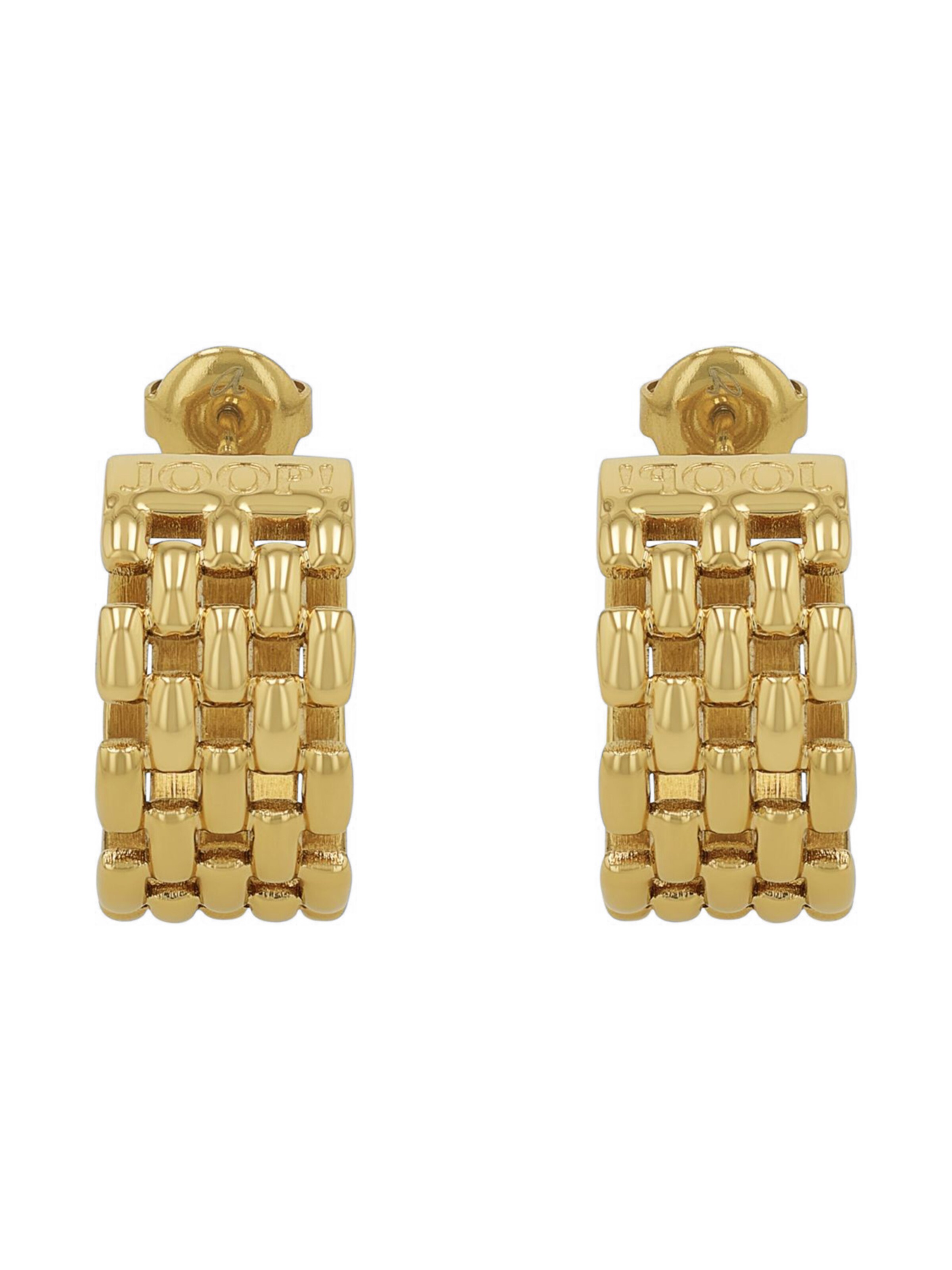 JOOP! Oorbellen in Goud: voorkant