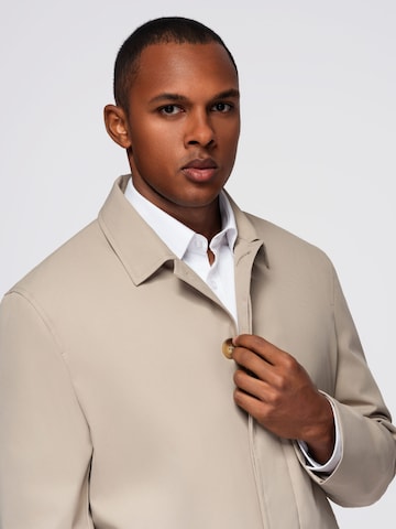 Manteau mi-saison Ombre en beige