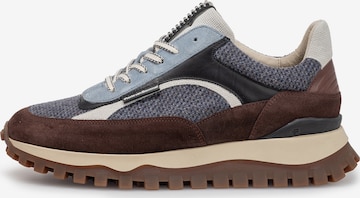 Baskets basses 'De Grommer 05' Floris van Bommel en gris : devant