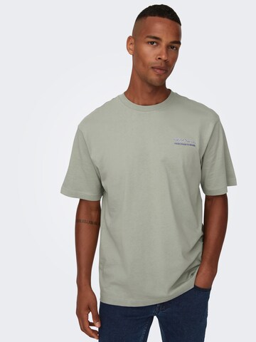 Only & Sons Shirt 'ELI' in Groen