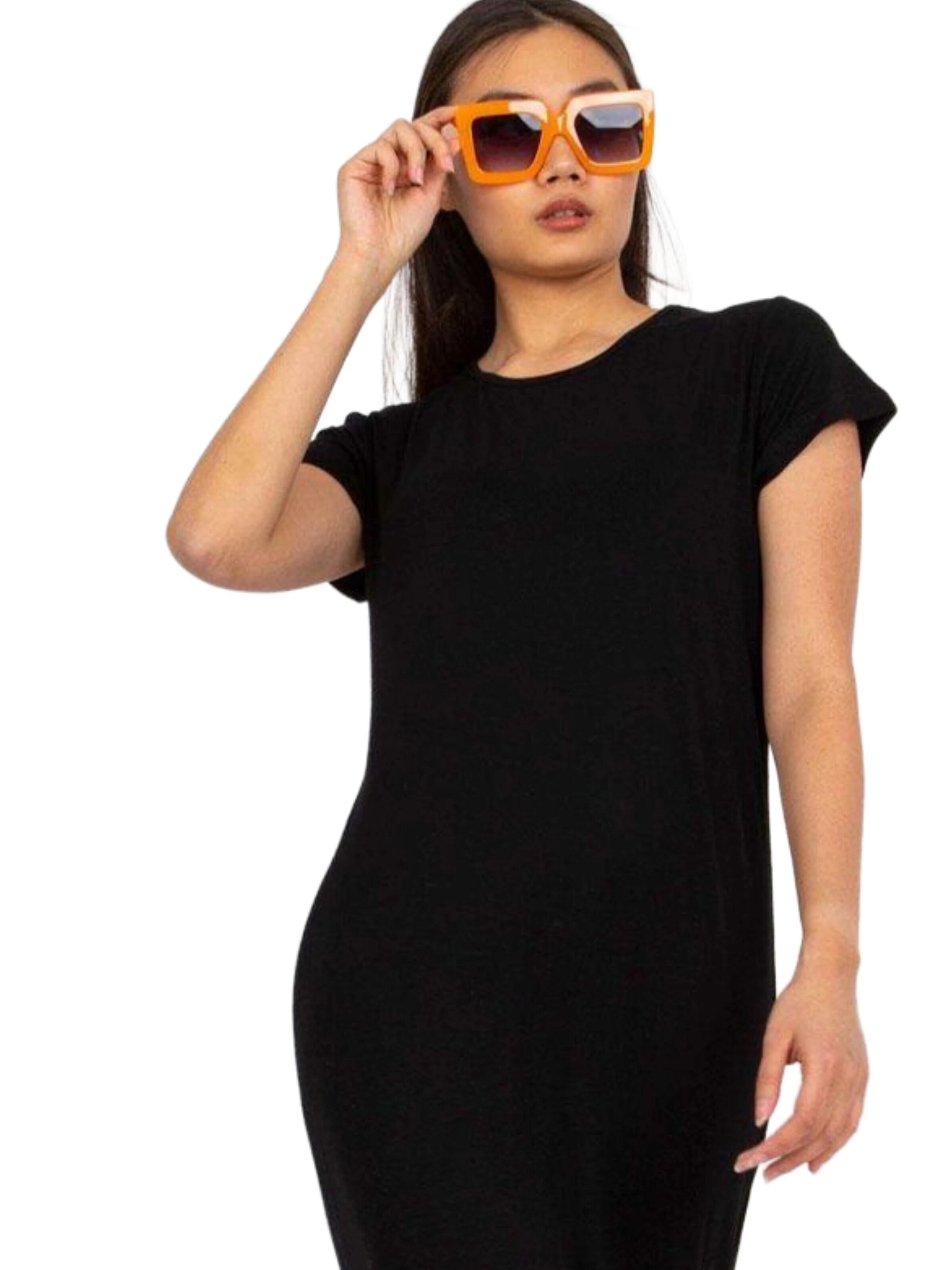 amorubi.com Dress in Black: front