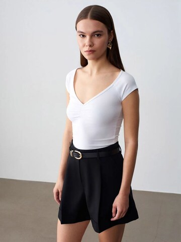 T-shirt 'T-Shirts' Dilvin en blanc