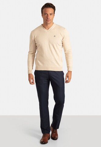 Sir Raymond Tailor Sweater 'Los Angeles' in Beige