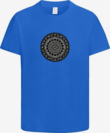 HUSKSWARE Shirt 'Grafik' in Blau: Vorderseite
