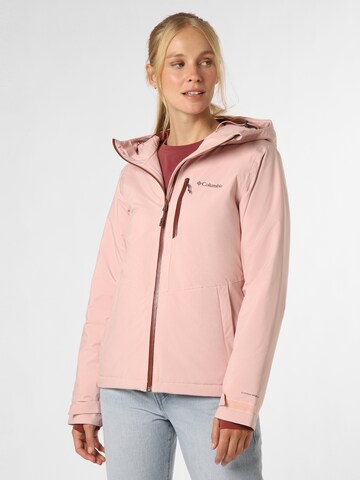 COLUMBIA Athletic Jacket in Pink: front