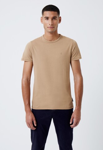 FRENCH CONNECTION Shirt in Beige: front