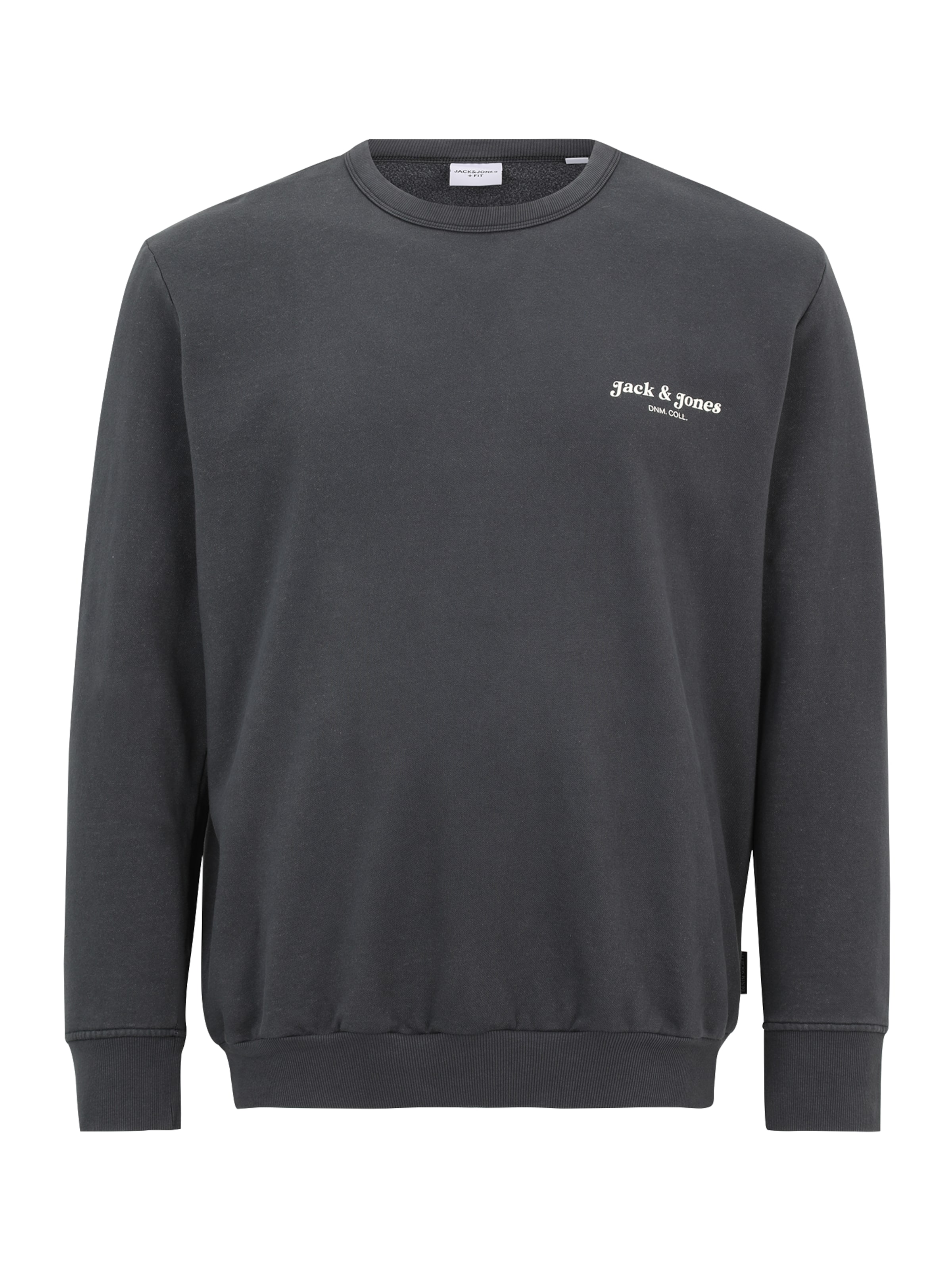 JACK & JONES Sweatshirt 'JJEDOVER' in Black: front